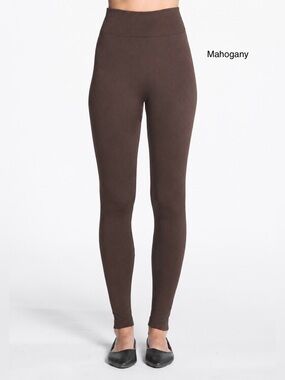 Fleece Lined-The Perfect Fit Legging by DKR & Co.-Mahogany